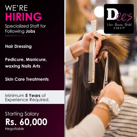 Hair salon hiring near me - While it varies based on the type of products used and the efficiency of the stylist, it usually takes around 1 1/2 to 2 hours to get hair colored at a salon, according to a poll b...